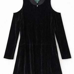 Vintage ralph lauren black velvet